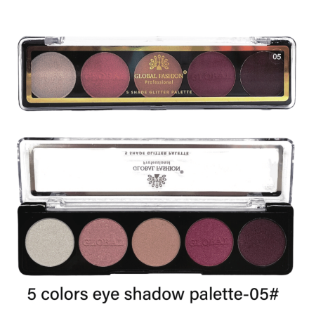 Global Fashion eyeshadow palette close up high pigment texture ظلال عيون لقطة مقربة
