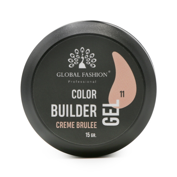 Global Fashion Color Builder Gel 15g | Nail Extension Gel | جل بيلدر ملون
