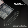 Nail Extension Tips 120pcs – Clear Dual Forms | Stiletto Nail Tips Close View Extension Kit | اطراف اظافر
Nail Extension Tips 120pcs – Clear Dual Forms | Stiletto Dual Nail Forms Detailed View | اظافر صناعية