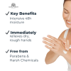 Hand cream close up soft smooth skin finish كريم يدين لقطة مقربة