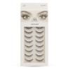 6D false eyelashes close up thick fluffy layered lashes رموش صناعية لقطة مقربة