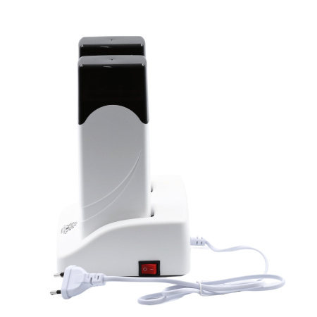 Double Wax Heater – Hair Removal Machine | White Double Wax Heater Close View Hair Removal | جهاز تسخين الشمع
Double Wax Heater – Hair Removal Machine | White Dual Wax Heater Detailed View | ماكينة الشمع