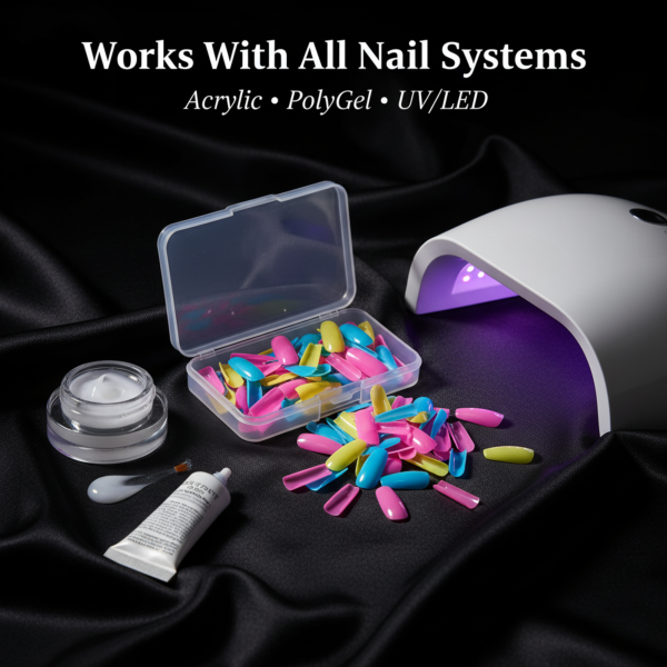 Global Fashion Gel Tips – Clear, French & Natural Nail Extensions
