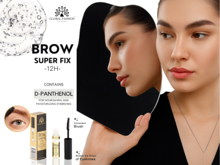 Clear eyebrow gel close up no white cast strong hold جل تثبيت الحواجب لقطة مقربة