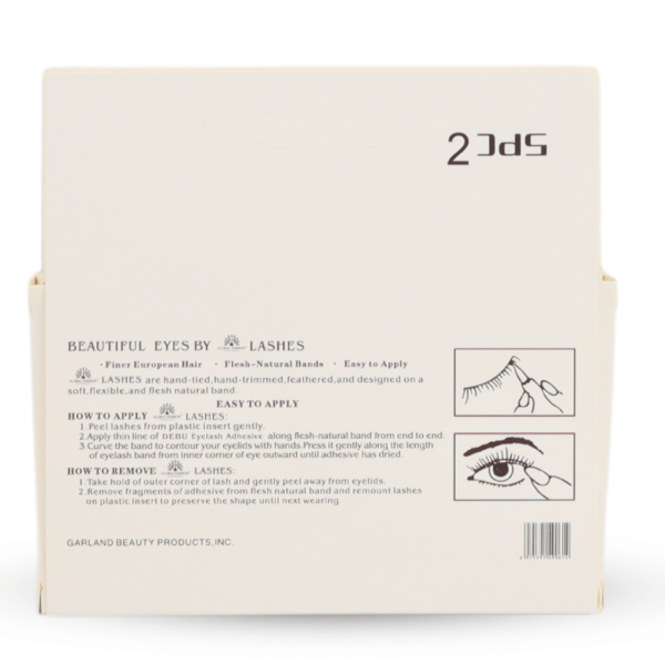 3D wispy false eyelashes reusable natural look 4pcs رموش صناعية 3D