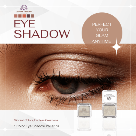 Global Fashion eyeshadow close up high pigment texture ظلال عيون لقطة مقربة