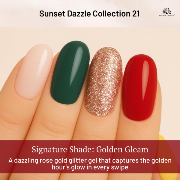 Black Elite Gel Nail Polish Set 6x8ml – UV/LED | Sunset Dazzle Gel Nail Polish Set UV LED High Shine | طلاء اظافر جل
Black Elite Gel Nail Polish Set 6x8ml – UV/LED | Sunset Dazzle Nail Gel Polish Set Long Lasting | مناكير جل