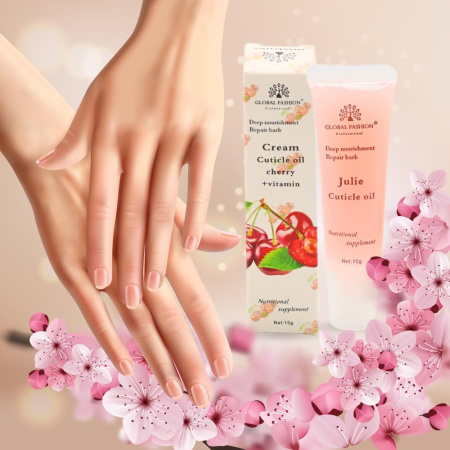 Cuticle Oil Cream – Nail & Cuticle Care | Cherry + Vitamin Cuticle Oil Close View Nail Care | زيت الكيوتكل
Cuticle Oil Cream – Nail & Cuticle Care | Cherry + Vitamin Nail Oil Detailed View Moisturizing Treatment | زيت الاظافر