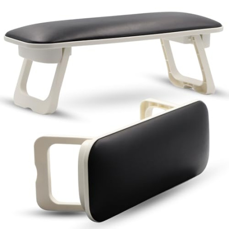 Global Fashion Folding Nail Hand Pillow – Salon Arm Rest | Black Nail Hand Pillow Close View Cushion | وسادة اظافر
Global Fashion Folding Nail Hand Pillow – Salon Arm Rest | Black Manicure Arm Rest Detailed View | مسند يد للمناكير