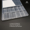 Half Cover Gel Tips 120pcs – Clear Nail Extensions | Square Nail Tips Close View Extension Kit | اطراف اظافر
Half Cover Gel Tips 120pcs – Clear Nail Extensions | Square Dual Nail Forms Detailed View | اظافر صناعية