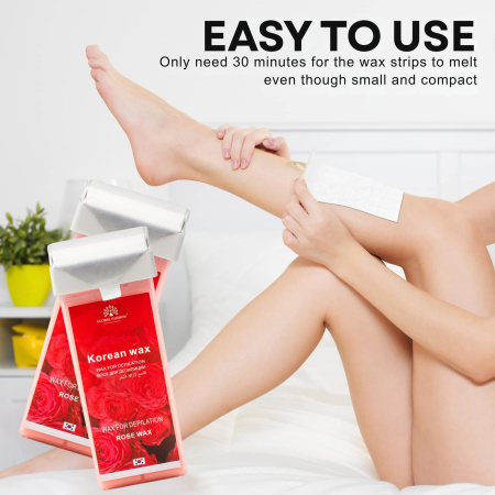 Roll-On Wax Cartridge 100ml – Hair Removal | Rose Wax Cartridge Close View Hair Removal | شمع رول
Roll-On Wax Cartridge 100ml – Hair Removal | Rose Paraffin Wax Detailed View Skin Care | شمع بارافين