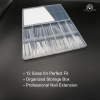 Full Cover Gel Tips 120pcs – Clear Nail Extensions | Square Nail Tips Close View Extension Kit | اطراف اظافر
Full Cover Gel Tips 120pcs – Clear Nail Extensions | Square Dual Nail Forms Detailed View | اظافر صناعية
