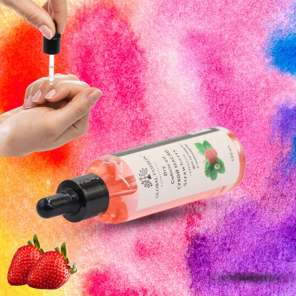 Global Fashion Professional Cuticle Oil – Natural Nail & Skin Care Blend