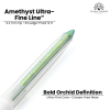 Colored gel eyeliner close up ultra fine tip no tug glide ايلاينر ملون لقطة مقربة