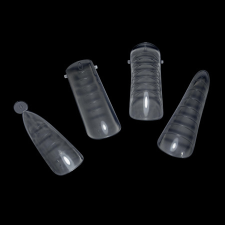 Nail Extension Forms 96pcs – Reusable Extension Set Nail Tips Close View Extension Kit | اطراف اظافر
Nail Extension Forms 96pcs – Reusable Extension Set Dual Nail Forms Detailed View | اظافر صناعية