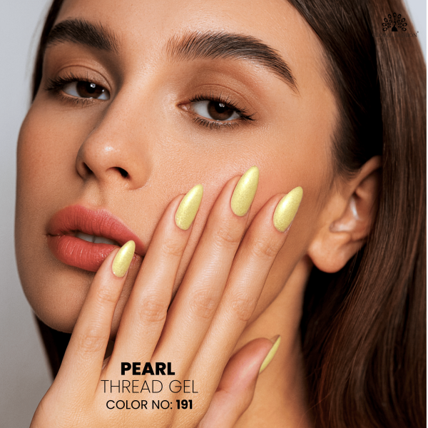 Pearl Thread Gel Polish – Shade ## – 15ml / 8ml UV LED Soak Off | 191
