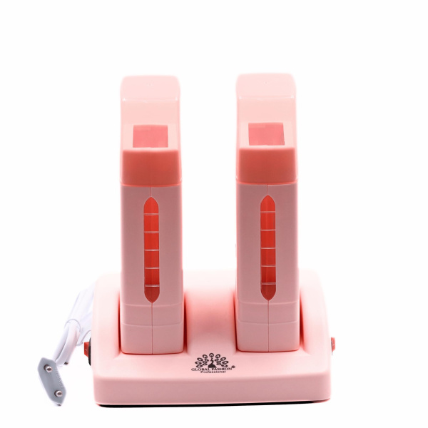 Double Wax Heater – Hair Removal Machine | Pink Double Wax Heater Cartridge Machine | جهاز الشمع
Double Wax Heater – Hair Removal Machine | Pink Professional Dual Wax Heater Device | سخان الشمع