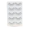 3D false eyelashes close up soft fluffy strip lashes رموش صناعية لقطة مقربة