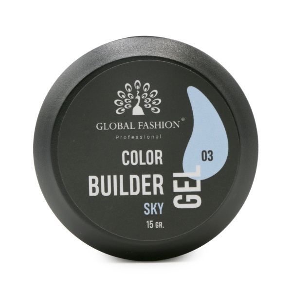 Global Fashion Color Builder Gel 15g | Nail Extension Gel | جل بيلدر ملون
