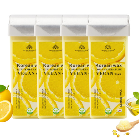 Roll-On Wax Cartridge 400ml – Hair Removal | Lemon Wax Cartridge Close View Hair Removal | شمع رول
Roll-On Wax Cartridge 400ml – Hair Removal | Lemon Paraffin Wax Detailed View Skin Care | شمع بارافين