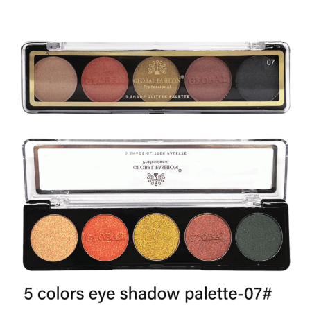 Global Fashion eyeshadow palette close up high pigment texture ظلال عيون لقطة مقربة
