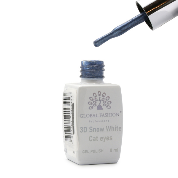 Global Fashion Cat Eye 3D Gel Polish Snow White Collection - 23 Magnetic Shades
