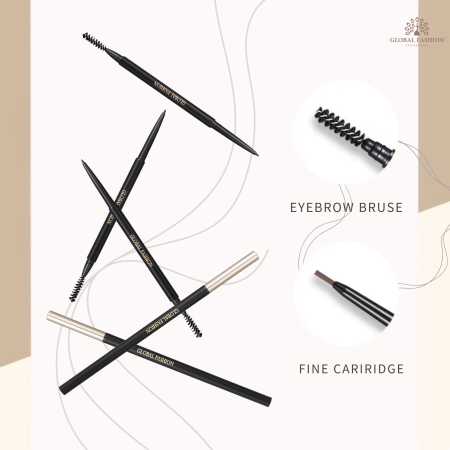 Global Fashion eyebrow pencil close up fine tip precision spoolie قلم حواجب لقطة مقربة