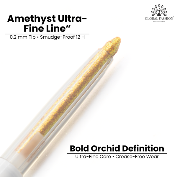 Waterproof gel eyeliner pen 0.3g precision tip smudge proof ايلاينر جل مقاوم للماء