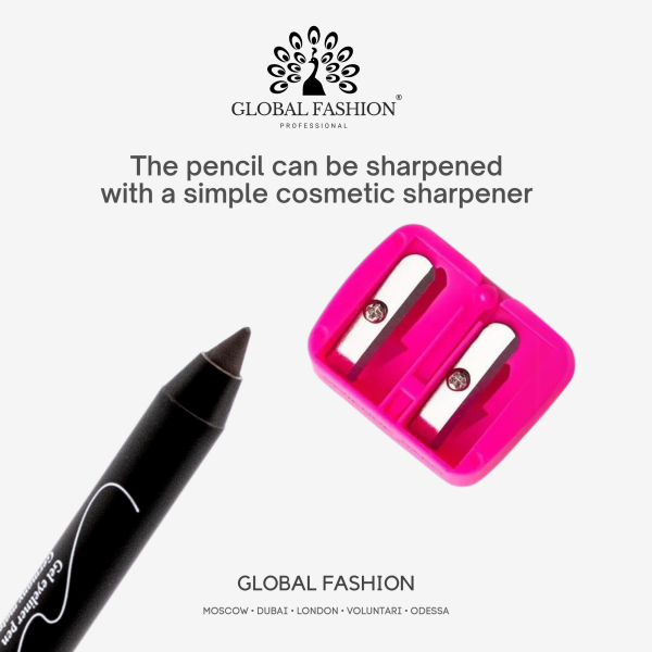 Waterproof gel eyeliner matte precision twist up smudge proof ايلاينر جل مقاوم للماء