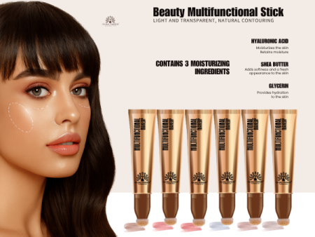 Global Fashion makeup stick close up cushion applicator glow finish ستيك مكياج لقطة مقربة
