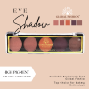 Global Fashion eyeshadow palette close up high pigment texture ظلال عيون لقطة مقربة
