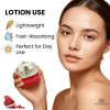 Vitamin E skincare set close up youthful glow finish مجموعة عناية بالبشرة لقطة مقربة
