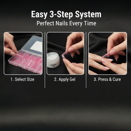 Global Fashion Gel Nail Tips – Professional Long Lasting Extensions
