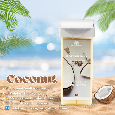 Roll-On Wax Cartridge 100ml – Hair Removal | Coconut Wax Cartridge Close View Hair Removal | شمع رول
Roll-On Wax Cartridge 100ml – Hair Removal | Coconut Paraffin Wax Detailed View Skin Care | شمع بارافين
