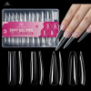 Gel tips, 02 set 4in1 Global Fashion, 12 sizes, 192 pcs