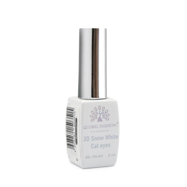 Global Fashion Cat Eye 3D Gel Polish Snow White Collection - 23 Magnetic Shades
