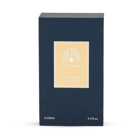 Absolute Blue Eau de Parfum Men 50ml Men's Perfume Close Up - Luxury Aquatic Eau de Parfum Spray | عطر رجالي صورة مقربة