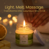 Global Fashion Massage Candle – 30 ml Aromatherapy Spa Candle in 21 Scents
