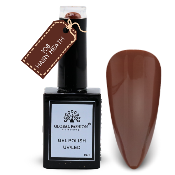 Mint Moods Nail Polish 15ml UV LED | 108-Hairy Heath 1p Blue Mint Gel Nail Polish Bottle 15ml - UV LED Soak Off Nail Color UAE GCC | طلاء أظافر جل