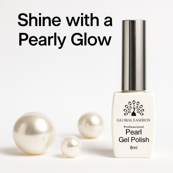 Pearl Gel Nail Polish – Shade ## – 8ml UV LED Soak Off Shimmer Effect

