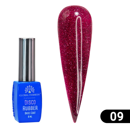 Global Fashion Disco Opal Reflective Rubber Base 8ml | Detailed Shiny Nail Gel Base
جلوبال فاشن ديسكو أوبال ريفلكتيف روبر بيس 8 مل | بيس جل بوليش لامع بالتفصيل
