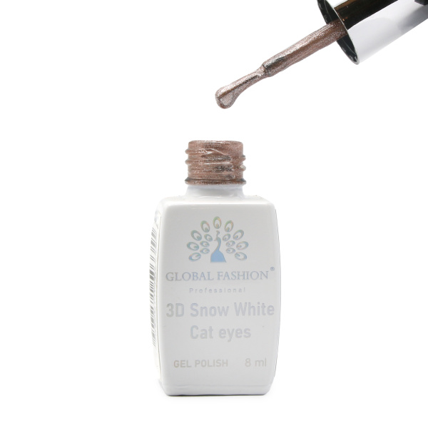 Global Fashion Cat Eye 3D Gel Polish Snow White Collection - 23 Magnetic Shades
