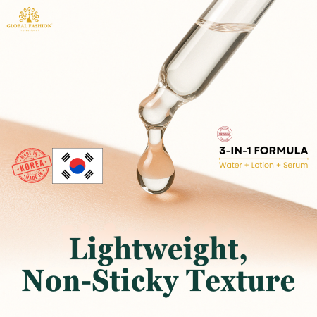 Korean Green Hyaluronic Collagen Anti-Aging Serum 400ml Serum Close Up - Korean Hydrating Anti Aging Facial Treatment | سيروم صورة مقربة