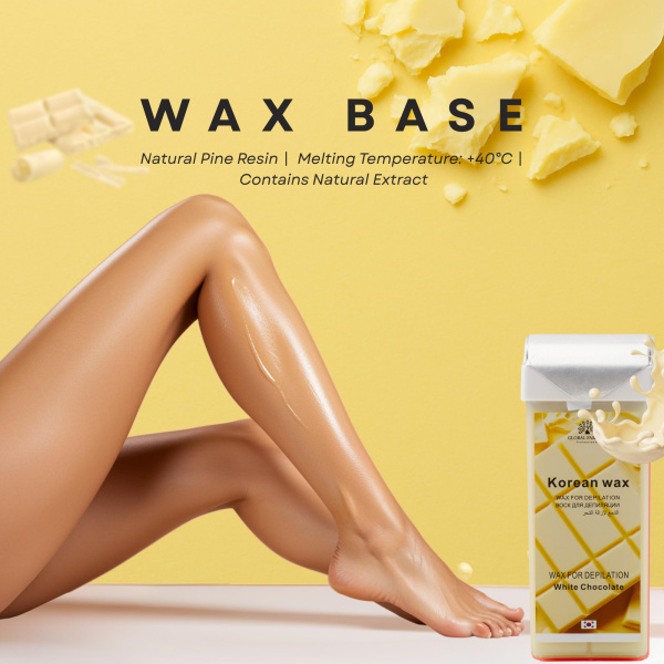 Roll-On Wax Cartridge 100ml – Hair Removal | White Chocolate Roll On Wax Cartridge Hair Removal | شمع رول
Roll-On Wax Cartridge 100ml – Hair Removal | White Chocolate Paraffin Wax Skin Treatment | شمع بارافين