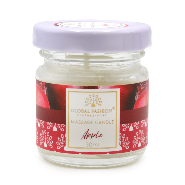 Global Fashion Moisturizing Massage Candle | 30 ml, Apple