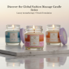 Global Fashion Massage Candle – 30 ml Aromatherapy Spa Candle in 21 Scents