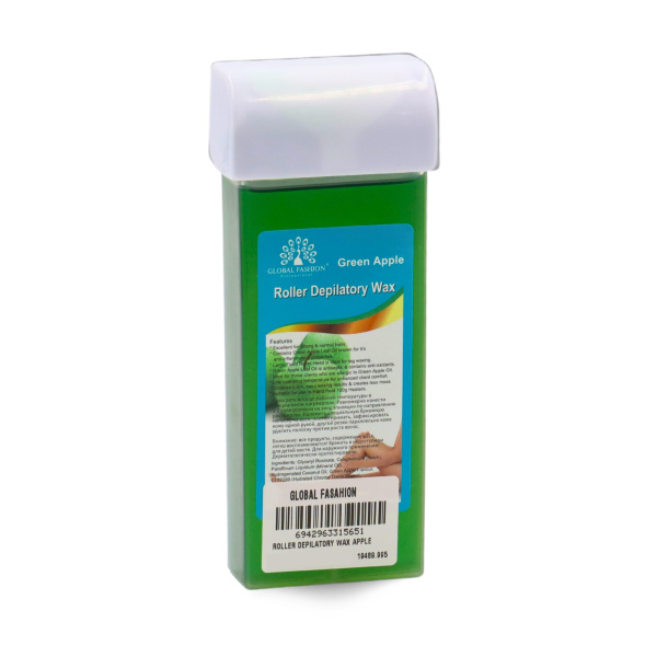 Roller Wax Cartridge – Hair Removal | Green Apple Roll On Wax Cartridge Hair Removal | شمع رول
Roller Wax Cartridge – Hair Removal | Green Apple Paraffin Wax Skin Treatment | شمع بارافين