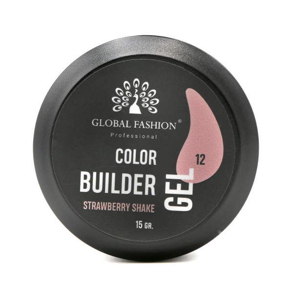 Global Fashion Color Builder Gel 15g | Nail Extension Gel | جل بيلدر ملون
