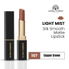 Global Fashion Long-Lasting Matte Lipstick (107, 3.5 g) matte lipstick shade 107 smooth finish long wear 3.5g