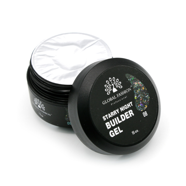 Starry Night Builder Gel – Global Fashion | 8 Shimmer Nail Colors
ستاري نايت بيلدر جل – جلوبال فاشن | 8 ألوان براقة للأظافر
